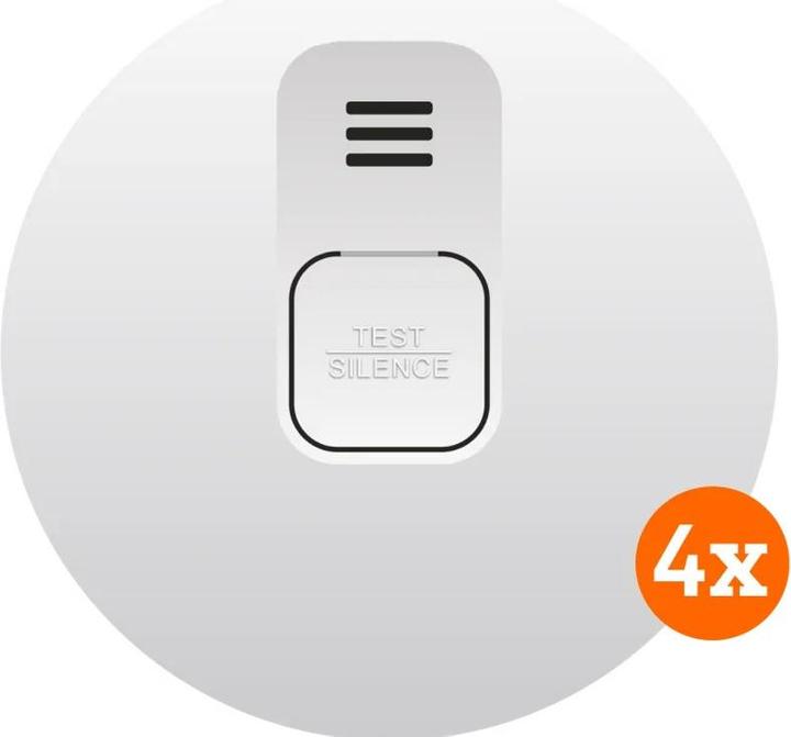 Actual product image Elro Blue Line CBFS58R Coupling rook detector 4-pack