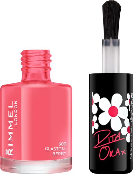 Actual product image Rimmel London 60 Seconds By Rita Ora (300 Glaston-Berry, Colour paint)