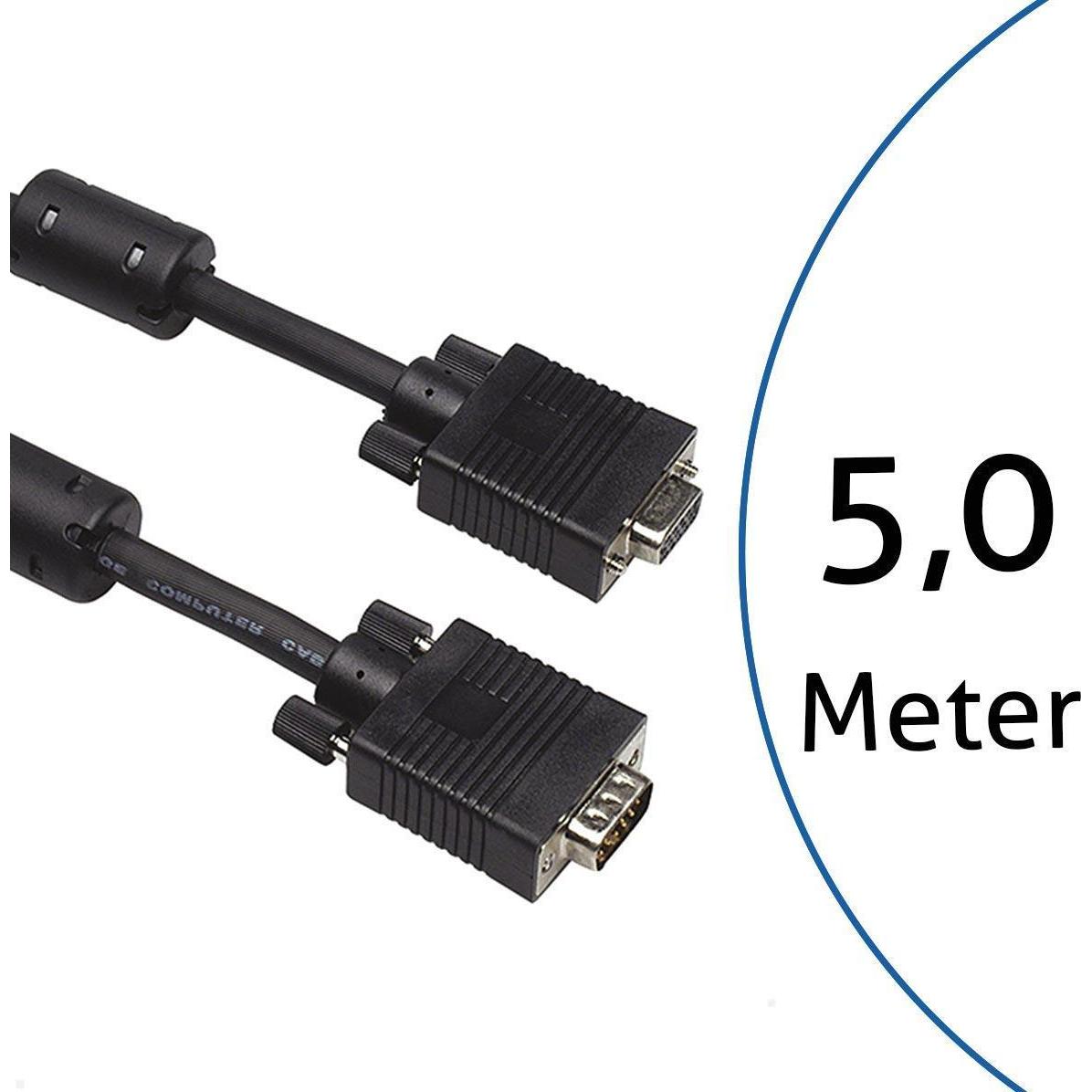 Thumbnail - Bachmann VGA Kabel 5m (940.048) (5 m, VGA), Video Kabel