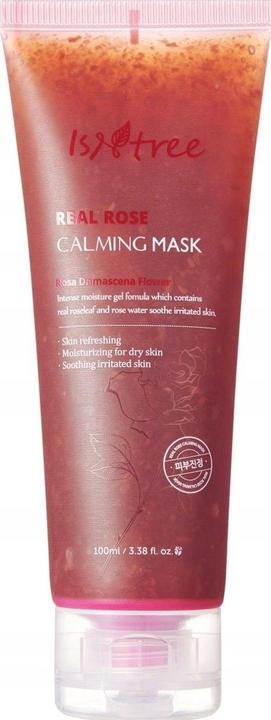 Produktbild Isntree Real Rose Calming Face Mask 3.38 fl. oz. Moisturizing Nourishing and Soothing with 60% Damask Rose W (100 ml)