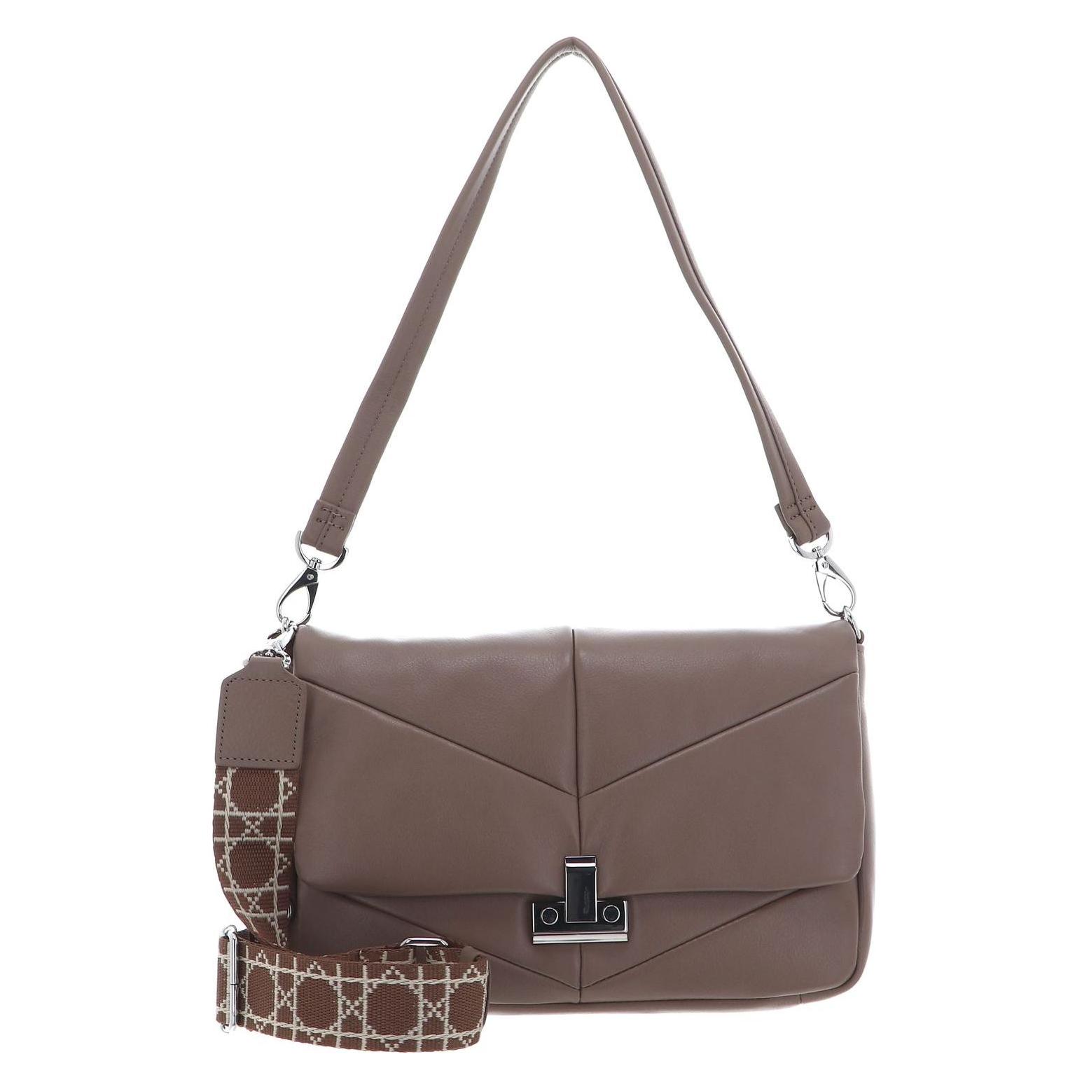 Picard, Damen, Handtasche, Warm Up Shoulderbag With Flap, Braun