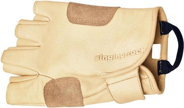 Actual product image Singing Rock Leather gloves without fingertips Grippy 3/4 (9)