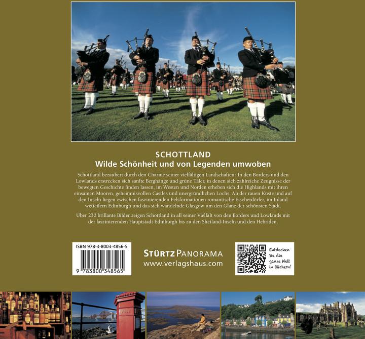 Produktbild PANORAMA SCHOTTLAND - Wilde Schönheit und von Legenden umwoben (Deutsch, Ernst-Otto Luthardt, Hartmut Krinitz, 2015)