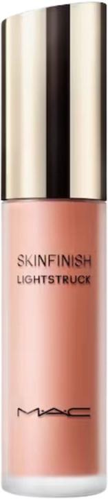 MAC Jeans Mac Skinfinish Lighstruck Liquid Highlighter Space Slippers 15ml (Oro rosa, Pantofole spaziali, Highlighter, 15 ml)