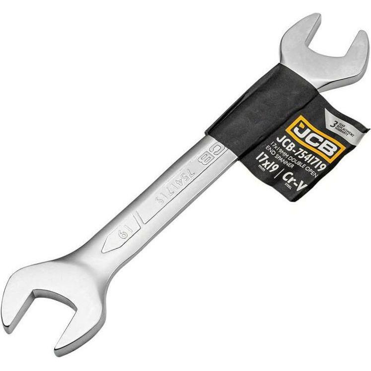 JCB, Schraubenschlüssel, Flachschlüssel 17x19mm