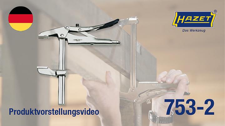 Produktbild HAZET Grip-Zange 753-2 (260 mm)