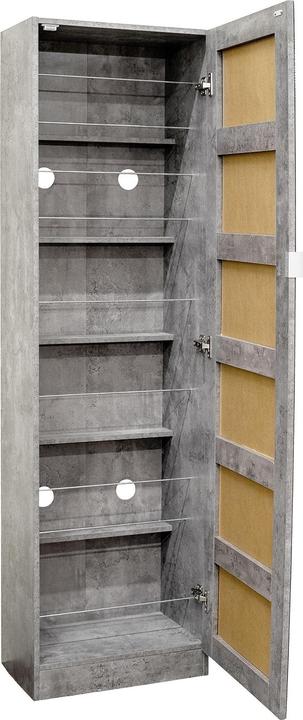 Produktbild HTI-Line Spiegelschuhschrank Thekla XL (50 x 30 x 180 cm)