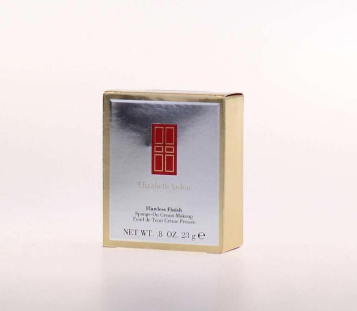 Actual product image Elizabeth Arden Flawless Finish Sponge-On Cream Makeup (03)