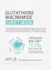 Etichetta energetica Aplb Glutathione Niacinamide Sheet Mask 25ml (25 ml)