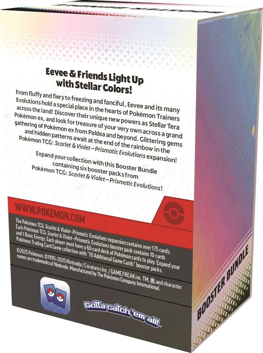 Pokémon Scarlet & Violet: Prismatic Evolutions - Booster Bundle - Galaxus