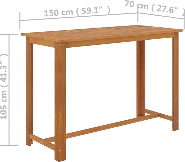 Image du produit vidaXL Garten-Bar Set