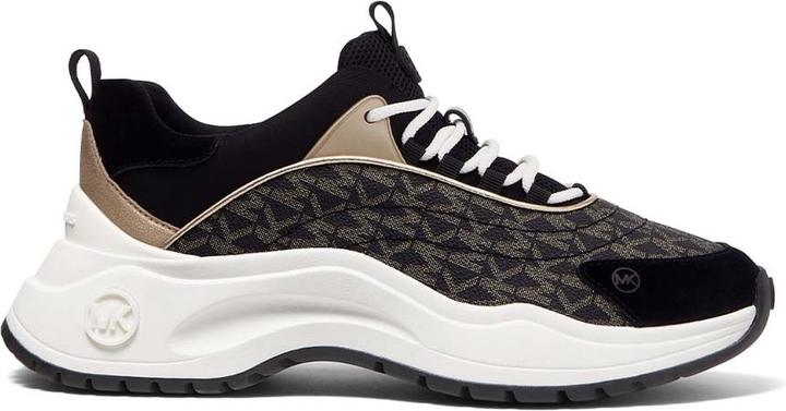 Productafbeelding Michael Kors Dara Trainer Dames Sneakers - Black - Maat 37 (37)