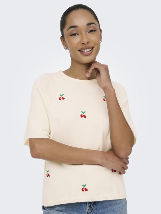 Produktbild Only Onlkatia Ss O-Neck Detail Ex Knt (M)