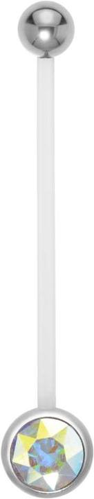 Immagine prodotto Bijouteria Piercing-gravidanza (Acciaio inossidabile, Bioplastica, Vetro (di orologio))