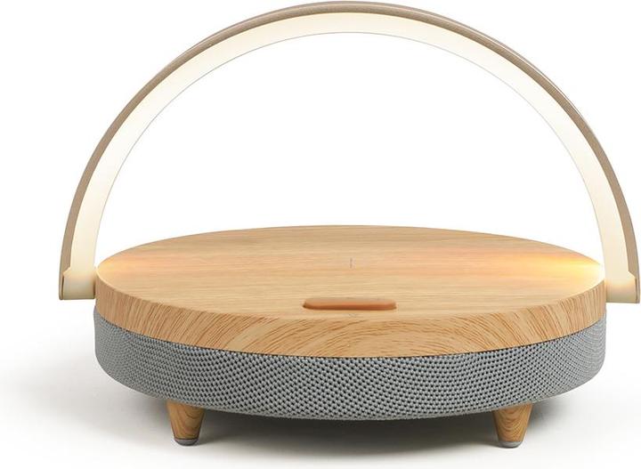 Produktbild Livoo LED-Lautsprecher mit Wireless Ladegerät (4 h)