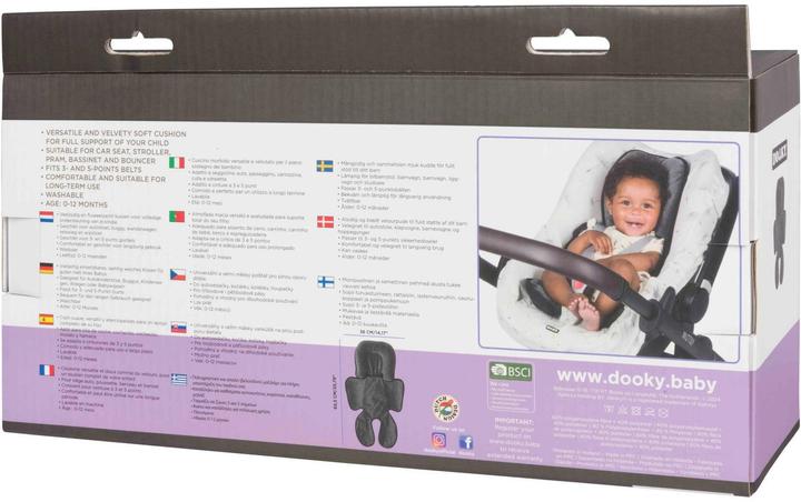 Image du produit Dooky Coussin de soutien intégré Gris