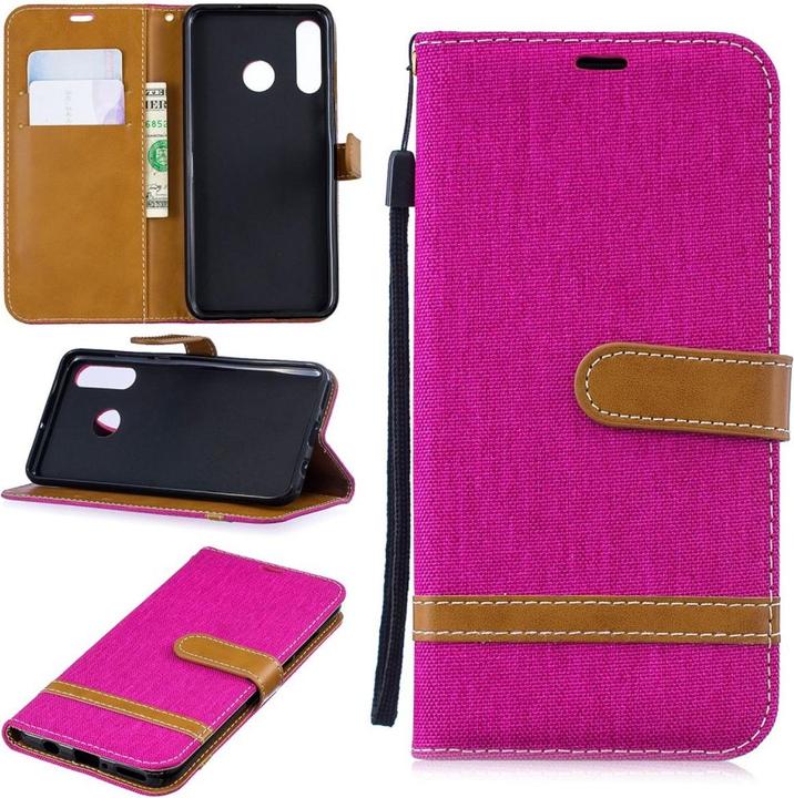 Produktbild König Design Hülle Handy Schutz für Huawei P30 Lite Case Cover Tasche Wallet Etui Handyhülle (Huawei P30 Lite)