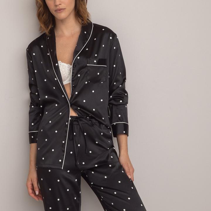 Produktbild La Redoute Collections Pyjama aus Satin (34)