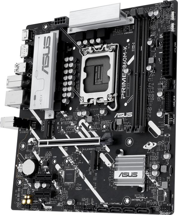 Productafbeelding ASUS PRIME B860M-K (LGA 1851, Intel B860, mATX)