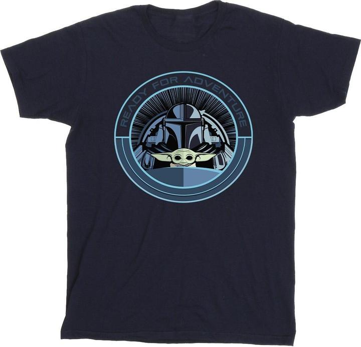 Image du produit Star Wars - T-shirt THE MANDALORIAN GROGU READY FOR ADVENTURE - Homme (5XL)