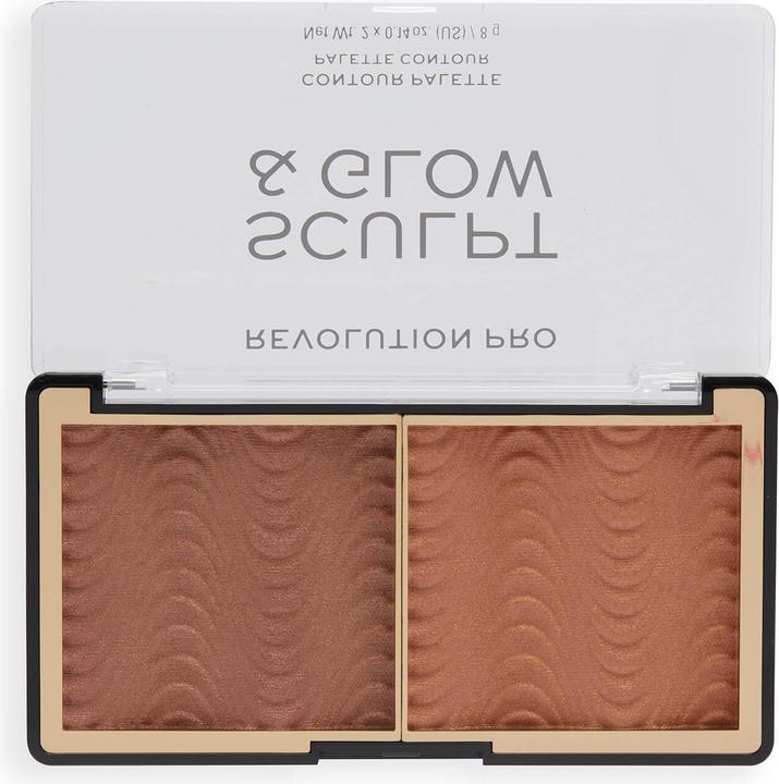 Produktbild I Heart Revolution Revolution PRO Sculpt And Glow-Palette - Mittel-Tief, 8 g (8 g)