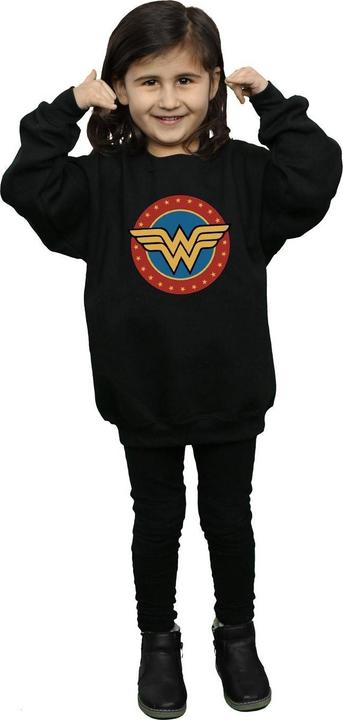 Produktbild Wonder Woman Circle Logo Sweatshirt Mädchen (152, 158)