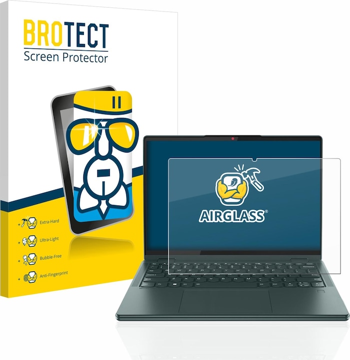 Productafbeelding BROTECT AirGlass kogelwerende glasfolie (1 Stuk, Yoga 6)