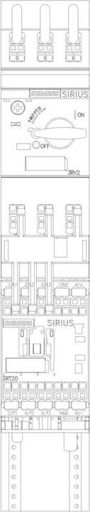 Produktbild Siemens Indus.Sector Verbraucherabzweig 3RA2110-0FH15-1BB4