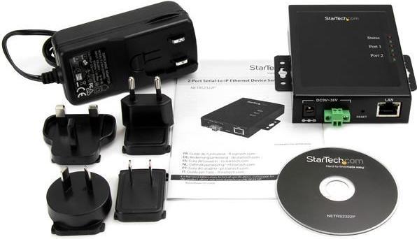 Image du produit StarTech Serveur de périphériques série à 2 ports