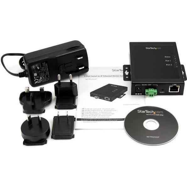 Thumbnail - StarTech 2 Port Serial Device Server, Druckerserver