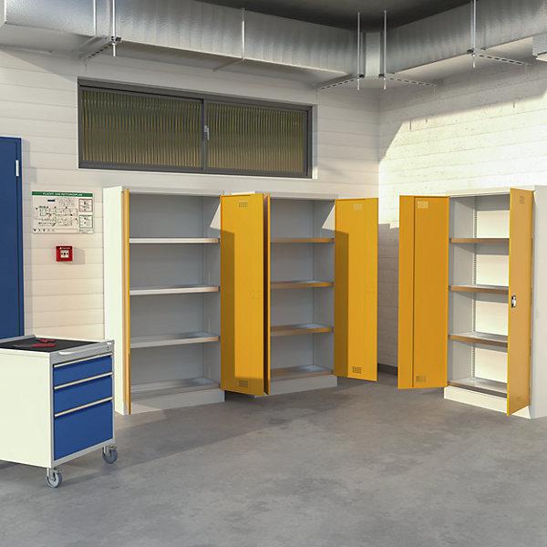 Actual product image eurokraft basic Environmental and chemical cabinet (92 cm, 180 cm)
