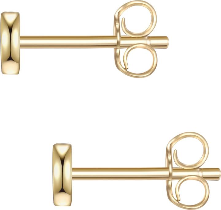 Actual product image Lulu & Jane Ladies earrings brass - 35144 (Brass)
