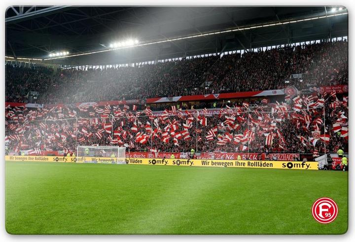 Fortuna Düsseldorf Fortuna Fans (60 x 40 cm)