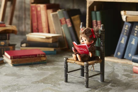 Image du produit Magni Monchhichi fille 20cm avec album photo (18 cm)