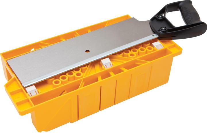 Actual product image Stanley Mitre box with saw