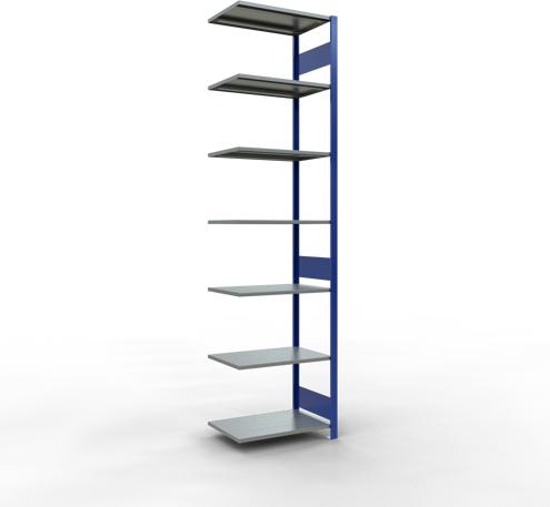 Actual product image Schulte Lagertechnik MULTIplus150 boltless bay system with length bolts