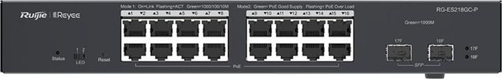 Immagine prodotto Ruijie SWITCH NETTO 18 PORTE 1000M 2SFP (18 porte)