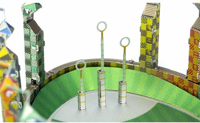 Produktbild Metal Earth Harry Potter Quidditch Pitch