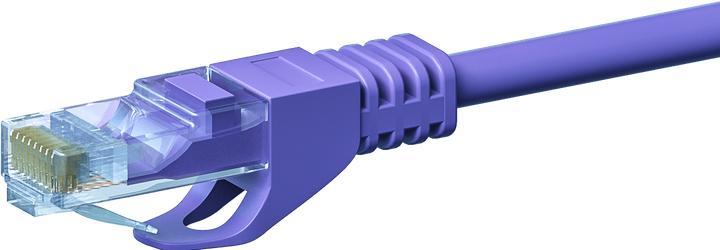 Produktbild Dsit CAT5e Netzwerkkabel, U/UTP, 30 meter, Viollett, 100% Kupfer (U/UTP, CAT5e, 30 m)