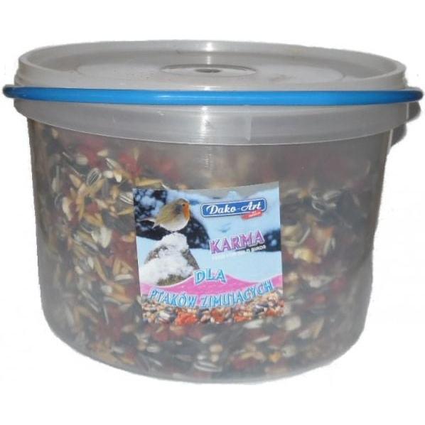 Dako-Art KARMA PTAKI ZIMUJĄCE 25kg, Cuccia per cani + cuccia per gatti
