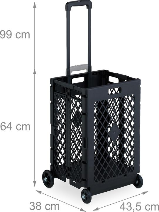 Actual product image Relaxdays shopping cart