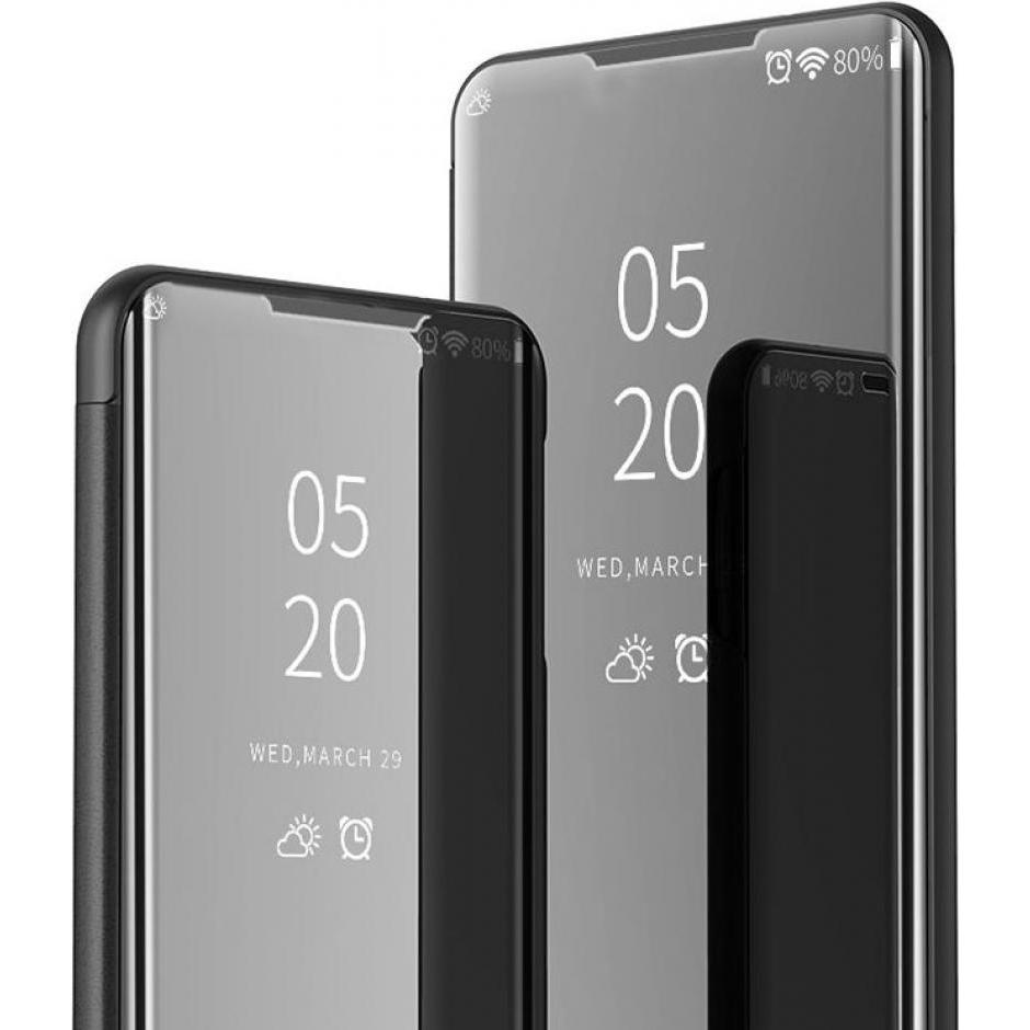 Screenguard Samsung Galaxy Note10 Clear View Flip Case (Samsung Galaxy Note 10), Smartphone Hülle, Rosa