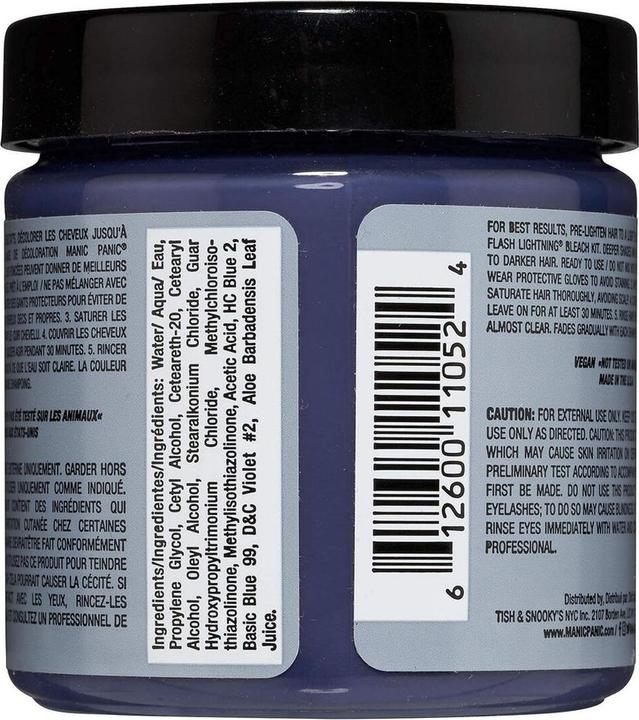 Immagine prodotto Skybound Tintura per capelli classica in crema ad alta tensione, blu acciaio (Acciaio blu)