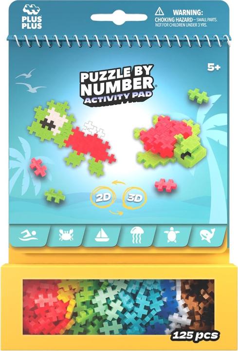 Actual product image Plus-Plus Creative building block puzzle beach