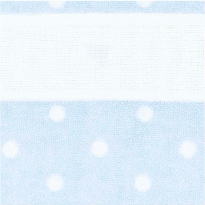 Actual product image Rico Design Bib blue dotted, 30 x 34 cm