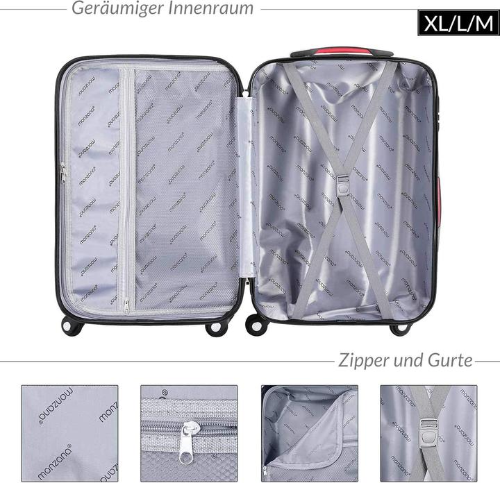 Image du produit Monzana Baseline Set de valises 4pcs (89 l)