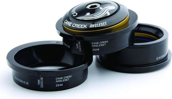 Cane Creek AngleSet EC49 Ondercup, 1,5°, zwart
