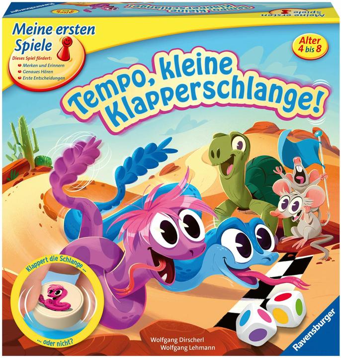Produktbild Ravensburger Tempo, kleine Klapperschlange (Deutsch, 2 - 4 Spieler)