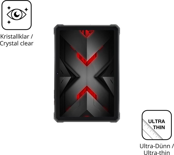 Actual product image Dipos Screen Protector Crystalclear for Hotwav R9 Ultra 5G
