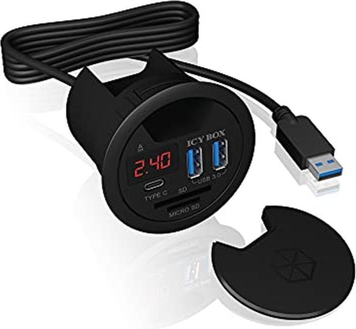 Produktbild Icy Box Ib-Hub1404 (USB-A, 3 Ports)
